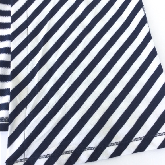 Rag & Bone Split Back Striped Tank Kat Blue & White XS - Picture 7 of 8